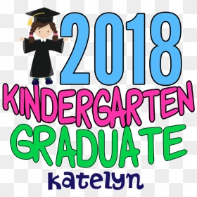 2018 Kinder Grad Girl Custom T-shirt - Illustration, HD Png Download - welcome girl png