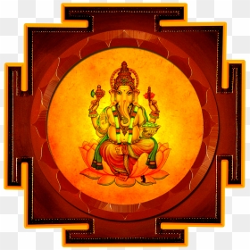 Navratri Ganesha Homa Art Of Living, HD Png Download - ganapati png