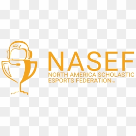 North America Scholastic Esports Federation Logo In - Nasef Logo Png, Transparent Png - scholastic logo png