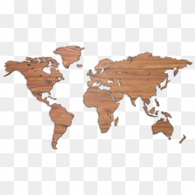 World Map Wood Cut, HD Png Download - world map.png