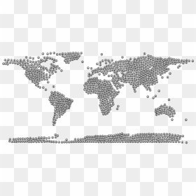 Countries Where Human Rights Are Not Respected, HD Png Download - world map.png