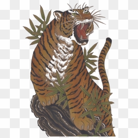 Yakuza 4 Saejima Tattoo, HD Png Download - tiger png hd
