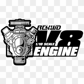 Collection Of V - V8 Engine Logo Png, Transparent Png - engine png