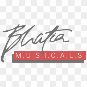 Bhatia Musicals Logo - Calligraphy, HD Png Download - tanpura png