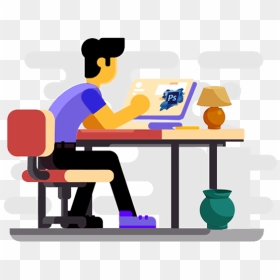 Working With Computer Vector, HD Png Download - photoshop png designs