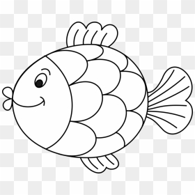 Line Art,art,fish - Fish Clipart Black And White, HD Png Download - fish png images