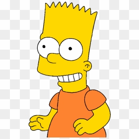Bart Simpson Happy Face, HD Png Download - bart png