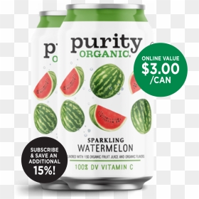Purity Organic, HD Png Download - watermelon juice png