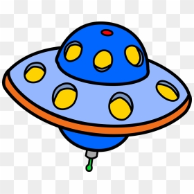 Alien Flying Free Vector - Clipart Ufo, HD Png Download - flight vector png