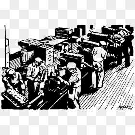 Assembly Line Clip Art, HD Png Download - engine png