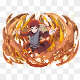 나루 티밋 블레이 징 6 성, HD Png Download - gaara png