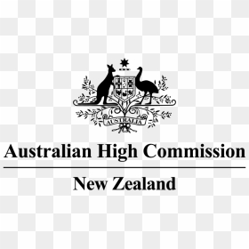 Australian High Commission Newzealand Stacked Black - Australian Consulate General Logo, HD Png Download - pataka png