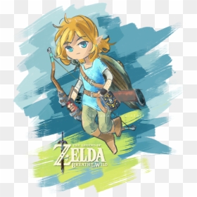Link Breath Of The Wild By Laisa - The Legend Of Zelda: Breath Of The Wild, HD Png Download - link breath of the wild png