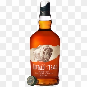 Whiskey Vector Brandy Bottle - Buffalo Trace Bourbon, HD Png Download - whiskey bottle png