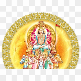 Lord Surya, HD Png Download - saraswathi devi png