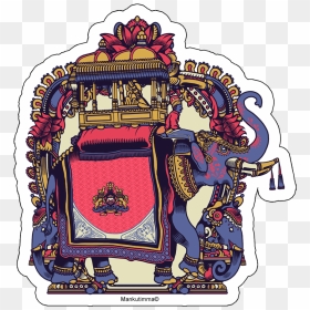 G00002 - Royal Elephant Png, Transparent Png - dasara png