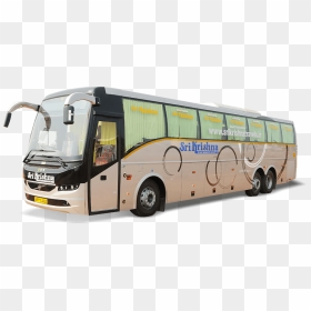 Online Bus Ticket Booking Shri Krishna Travels - Sri Krishna Travels Bus, HD Png Download - travel bus png