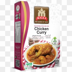 Buy Malka Foods Chicken Curry-50 Grams Online In Pakistan - Malka Masala, HD Png Download - chicken curry png