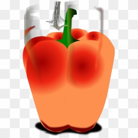 Red Bell Pepper, HD Png Download - capsicum png