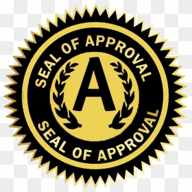 Seal Of Approval - Emblem, HD Png Download - gold seal png