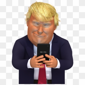 Download And Use Donald Trump High Quality Png - Donald Trump Tweeting Gif, Transparent Png - trump.png