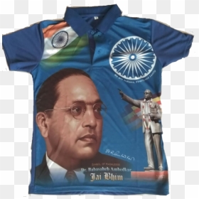 Jai Bheem T Shirt - Br Dr Ambedkar T Shirt New, HD Png Download - babasaheb ambedkar png