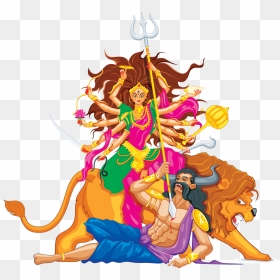 God Durga Png - Maa Png Durga Maa, Transparent Png - dasara png