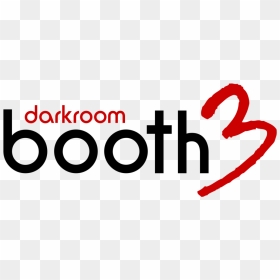 Booth 3 Logo - Darkroom, HD Png Download - photo booth png