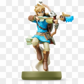 Breath Of The Wild Link Amiibo, HD Png Download - link breath of the wild png