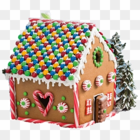 Gingerbread House Png High-quality Image - Gingerbread House Transparent Background, Png Download - gingerbread house png