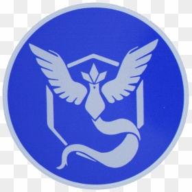 Pokemon Go Team Mystic Blue Background - Mystic Symbol Pokemon Go, HD Png Download - team mystic png