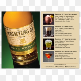 Recipe - Blended Whiskey, HD Png Download - whiskey bottle png