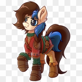 Clothes, Crossover, Ear Fluff, Earth Pony, Link, Male, - Male Mlp Oc Outfits, HD Png Download - link breath of the wild png