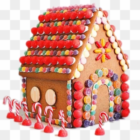 Gingerbread House Png Pic - Gingerbread House Png, Transparent Png - gingerbread house png