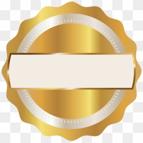 Gold Seal Badge Png Clipart Image - Png Badges, Transparent Png - gold seal png