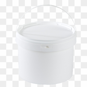 Bucket Transparent Lid - 5 Litre Pail, HD Png Download - plastic bucket png