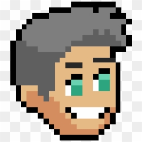 Male Swoop Hair - Brown Hair Pixel Art, HD Png Download - basketball.png