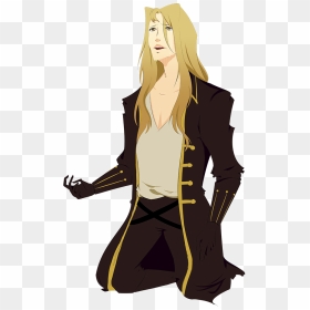 A Sad Transparent Alucard For Your Sad Transparent - Anime, HD Png Download - alucard png