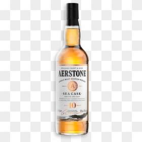 Aerstone Sea Cask Bottle - Aerstone Whisky, HD Png Download - whiskey bottle png