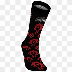 World Of Warcraft "for The Horde - Sock, HD Png Download - sock png