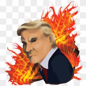 Unfavorable Portrait Of Trump - Illustration, HD Png Download - trump.png