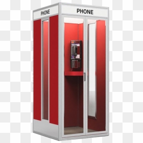 Telephone Booth Png No Background - Time Machine Bill And Ted Phone Booth, Transparent Png - photo booth png