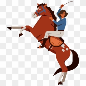 Transparent Horse Jump Clip Art - Horses And Joki, HD Png Download - kuda png