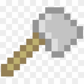 Minecraft Axe Png, Transparent Png - hoe png