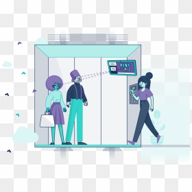 Cartoon, HD Png Download - elevator png