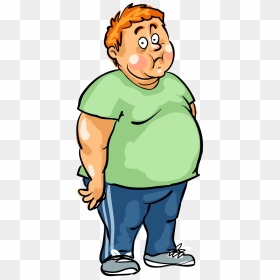 Man Male Fat - Fat Man Clipart Png, Transparent Png - fat png