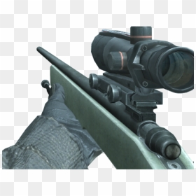 Drawn Snipers Cod - Sniper Rifle, HD Png Download - cod sniper png