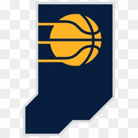 Indiana Pacers Alternate Logo, HD Png Download - basketball.png