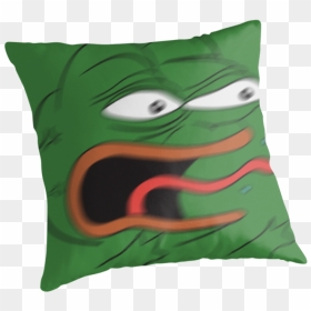 Angry Pepe Png , Png Download - Cushion, Transparent Png - pepe.png