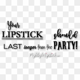 Picture - Calligraphy, HD Png Download - lipsense png